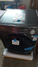 美的（Midea）全自動(dòng)滾筒洗衣機(jī) 10公斤家用大容量MG100V36T變頻電機(jī)一級(jí)能效1.1高洗凈比 蒸汽除菌 家電國(guó)補(bǔ)20% MG100V36T 曬單實(shí)拍圖