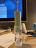 松下（Panasonic）沖牙器洗牙器水牙線脈沖水流伸縮牙齒沖洗器小圓管生日七夕情人節(jié)禮物送男女友小巧便攜出游DJ33綠 曬單實(shí)拍圖