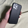 K&Z適用于蘋果16手機(jī)殼真皮智能視窗iPhone16promax翻蓋保護(hù)套鏡頭全包防摔plus皮套商務(wù)支架外殼新款 【優(yōu)雅黑】牛皮翻蓋丨折疊支架 iPhone16pro 曬單實(shí)拍圖