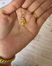 佐卡伊黃金項(xiàng)鏈女足金999福祿葫蘆吊墜金項(xiàng)鏈生日禮物送女友 約0.5克 曬單實(shí)拍圖