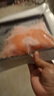 慧鮮森 新疆三文魚 新鮮中段整塊 非挪威即食刺身中段現(xiàn)切生魚片海鮮 新貨，中段整塊 200g 順豐【去皮去刺】贈芥末醬油 曬單實拍圖