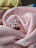 茵曼（INMAN）簡(jiǎn)約刺繡女裝開(kāi)衫針織衫減齡百搭寬松慵懶2025春季新品外套上衣 藕粉色 L 曬單實(shí)拍圖