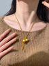 瑞諾黃金葫蘆項(xiàng)鏈女士新款999足金轉(zhuǎn)運(yùn)珠吊墜新款生日禮物送女友 支持多退少補(bǔ)/官方正品（勿拍） 曬單實(shí)拍圖