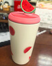星巴克（Starbucks）杯子果緣奇遇系列不銹鋼杯大容量便攜水杯高顏值桌面杯男女士送禮 磁吸蓋不銹鋼桌面杯475ml 曬單實(shí)拍圖
