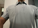 七匹狼短袖Polo衫夏季短袖休閑運(yùn)動(dòng)彈力冰爽透氣男裝 005(淺灰) M 170/92A 曬單實(shí)拍圖