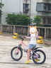 鳳凰山地自行車男女變速山地車碟剎青少年兒童自行車學(xué)生單車 星際 粉紫【單速+輻條輪】 20寸【適合125-160cm】 曬單實(shí)拍圖