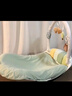 澳貝（auby）新生兒見面禮實(shí)用嬰幼兒床中床搖搖樂健身架腳踏琴防吐奶玩具禮物 曬單實(shí)拍圖