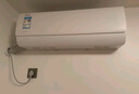 美的空調(diào) 大1.5匹 酷省電 新一級能效 變頻冷暖 省電壁掛式臥室掛機 國家補貼 KFR-35GW/N8KS1-1  曬單實拍圖