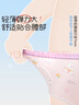 久歲伴兒童內(nèi)褲女童莫代爾蠶絲底檔中大童寶寶7A抑菌三角褲 505027D 曬單實拍圖