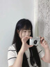 aigo愛國者D10美顏?zhàn)耘臄?shù)碼相機(jī)ccd高清畫質(zhì)校園學(xué)生入門級(jí)微單小型隨身便攜旅游兒童卡片照相機(jī)P618 象牙白 32GB【可存3000張照片】 曬單實(shí)拍圖