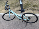 迪卡儂自行車(chē)腳撐邊撐山地公路車(chē)停車(chē)架24/26/28寸支架OVB2 雙點(diǎn)式后三角腳撐 曬單實(shí)拍圖