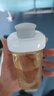 安配方形奶瓶學飲嘴直飲水杯蓋（適配赫根方形奶瓶）二代白色 曬單實拍圖