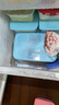 特百惠（Tupperware）保鮮盒冷凍大型保鮮盒套裝長(zhǎng)方形大容量收納盒冰箱冷凍冷藏儲(chǔ)藏盒 冰鮮冷凍大型6件套-冰泉藍(lán)色 曬單實(shí)拍圖