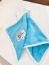 優(yōu)麗尚奧特曼正版兒童毛巾嬰兒洗澡洗臉巾不掉毛吸水寶寶冬季薄款口水巾 湖藍色1條 曬單實(shí)拍圖