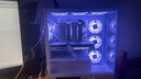 先馬（SAMA）新鏡界 matx海景房機箱臺式機白色 雙面玻璃/可拆支柱/雙U3+Type-C/支持背插主板360水冷/新境界 曬單實拍圖