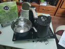 容聲（RONGSHENG）燒水壺全自動上水電熱水壺茶臺燒水壺一體茶具套裝家用控溫保溫一體泡茶壺電水壺全自動電熱水壺 0.8L 包膠防燙清潔款(37*20cm) 曬單實拍圖