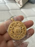中國(guó)黃金（CHINA GOLD）黃金項(xiàng)鏈男女款足金八寶羅盤(pán)吊墜首飾教師節(jié)520禮物送男朋友愛(ài)人八寶羅盤(pán)吊墜【配S925銀鏈】  約1.2g 曬單實(shí)拍圖