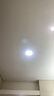 雷士照明（NVC）led筒燈 嵌入式超薄高亮大瓦數(shù) 孔燈 商業(yè)筒燈 商用天花燈 雅白 12W暖白光 開孔11.7-12cm 曬單實拍圖