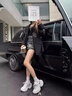 Ebonka高端品牌老爹鞋女2025夏季做舊款厚底拼色增高運動鞋時尚休閑鞋潮 白色厚底8cm(色) 38 曬單實拍圖