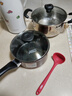 愛仕達（ASD）奶鍋寶寶輔食鍋嬰兒家用不粘鍋小鍋熱奶鍋煮面鍋泡面鍋湯鍋 不粘奶鍋 18cm 曬單實拍圖