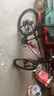 鳳凰（Phoenix）兒童自行車山地車男女學(xué)生腳踏車6-15歲童車 霸道 黑紅色 22寸 曬單實(shí)拍圖