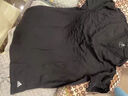 ADIDAS阿迪達(dá)斯短袖純棉T恤男女同款新品家居服舒適彈力寬松圓領(lǐng) 兩件裝（黑+白） L 曬單實(shí)拍圖