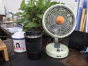 洛斐1970S復(fù)古系列辦公桌面小型風(fēng)扇靜音柔風(fēng)9檔風(fēng)力調(diào)節(jié)空氣循環(huán)扇宿舍廚房充電電風(fēng)扇家用 橄欖綠色【9檔風(fēng)力可調(diào)節(jié)】 曬單實(shí)拍圖