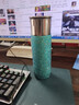 水杯超大容量純鈦保溫壺家用燜泡茶壺高檔商務(wù)禮品2025新款保溫杯 海棠粉-1000ML 曬單實(shí)拍圖