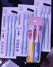 納美（Namei）納米抗菌軟膠牙刷 呵護(hù)牙齦溫和潔齒 成人 3支裝家庭版 曬單實(shí)拍圖