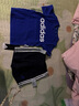 adidas男女?huà)胪蓍e簡(jiǎn)約舒適純棉圓領(lǐng)短袖套裝夏季阿迪達(dá)斯輕運(yùn)動(dòng)   白/淺猩紅/黑色   98 曬單實(shí)拍圖