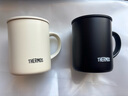 膳魔師（THERMOS）保溫杯340m男女士?jī)和R克咖啡杯辦公茶杯畢業(yè)禮物JDG-351 黑色 曬單實(shí)拍圖