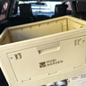 牧高笛（MOBIGARDEN）京序42L收納箱 戶外露營車載折疊大容量儲物箱 NX25685004 月影白 曬單實(shí)拍圖