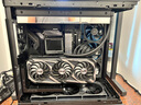 Thermalright(利民) TL-M12QR X3 12cm純黑反出風無線材拼接機箱風扇 積木風扇 1500轉速PWM  幻彩無限鏡框  曬單實拍圖