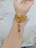 普陀山隱徑黃水晶手鏈女新中式多圈疊戴高級感南紅貔貅黃塔晶手串 【師傅指導】黃水晶-6mm 曬單實(shí)拍圖