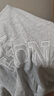 森馬（Semir）短袖T恤女中長(zhǎng)款V領(lǐng)蕾絲繡花2025夏oversize上衣氣質(zhì)109325100033 曬單實(shí)拍圖