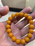 歐采妮（OUCERNY）【珍藏級(jí)別老蠟手串】琥珀蜜蠟手串滿蜜單圈男士女款手鏈波羅的海 10mm +（老蜜珍藏品）約10-12g 曬單實(shí)拍圖