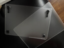 VOKAMO防摔耐刮適用蘋果電腦筆記本MacBook Air13英寸保護(hù)殼M4/3/2帶支架22到2025年新款磨砂外套 半透明 曬單實(shí)拍圖