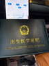眾未（JONEVEE）出生證明保護套 標準通用 寶寶出生醫(yī)學(xué)證明外皮皮套 加厚墨綠 ZWCS11 曬單實拍圖