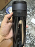 富光玻璃杯防摔防爆茶杯男士茶水分離泡茶塑玻雙層大容量便攜辦公水杯 儒雅黑【茶水分離款】380ml 曬單實(shí)拍圖