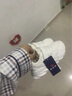 哈比熊童鞋夏季單網(wǎng)小白鞋兒童運動鞋透氣男童鞋GU7577 白色28碼 曬單實拍圖