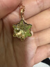 XUPING旭平首飾S合金時尚高級感雪花項鏈女送禮飾品 4號色-青爵色 約40+6cm 曬單實拍圖