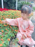 獺惠爬行罩衣寶寶爬行服幼兒四季嬰兒兒童連體畫畫防臟戶外全身衣 安哥拉兔-80碼(適合76-82cm) 曬單實(shí)拍圖
