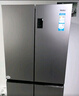 海爾（Haier）小紅花套系418升594mm專業(yè)超薄零嵌十字T型家用電冰箱一級能效BCD-418WGHTDB9S9U1家電國家補貼20% 曬單實拍圖