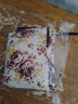 防水圍裙超大口袋居家廚房實用簡單桃皮絨圍裙掛脖式 碎花圍裙-咖色 曬單實拍圖