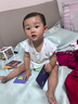 顆粒熊嬰兒衣服夏季薄款男女寶寶短袖連體衣無骨純棉兩件裝 夏日+暗香80 曬單實拍圖