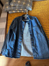 Levi's李維斯男士美式復古休閑簡(jiǎn)約商務(wù)通勤藍色牛仔長(cháng)袖襯衫外套 牛仔藍 S 曬單實(shí)拍圖