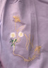 媽媽裝半袖中老年大碼寬松莫代爾刺繡t恤衫短袖T恤女 淺紫色 3XL 推薦125-140斤 曬單實(shí)拍圖