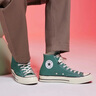 匡威（Converse）官方 1970S運(yùn)動(dòng)高幫帆布鞋橄欖綠軍綠色綠色162052C 162052C 37.5 曬單實(shí)拍圖