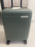 新秀麗（Samsonite）行李箱20英寸拉桿箱輕便豎條紋旅行箱包NZ2石板綠托運(yùn)密碼箱 曬單實(shí)拍圖