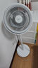 美的（Midea）【暴風(fēng)循環(huán)】空氣循環(huán)扇大風(fēng)量搖頭電風(fēng)扇家用臺(tái)式落地扇輕音臥室節(jié)能小風(fēng)扇柔風(fēng)輕羽扇 FGA24TQ 曬單實(shí)拍圖